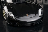 [AutoArt] 1:18 Porsche 2013 918 Spyder Modellismo nero di auto in metallo pressofuso