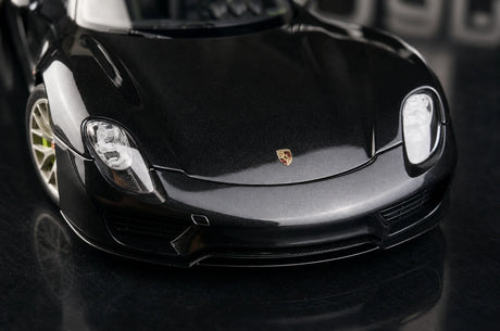 [AutoArt] 1:18 Porsche 2013 918 Spyder Modellismo nero di auto in metallo pressofuso