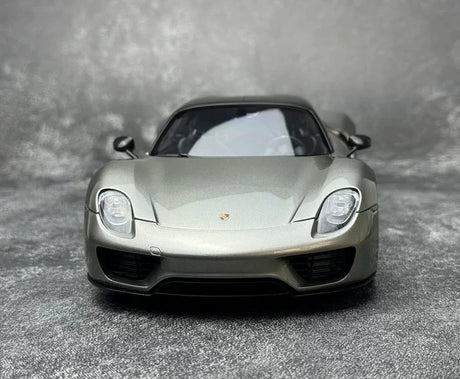 [AutoArt] 1:18 Porsche 2013 918 Spyder Gray Model Car Die-Cast