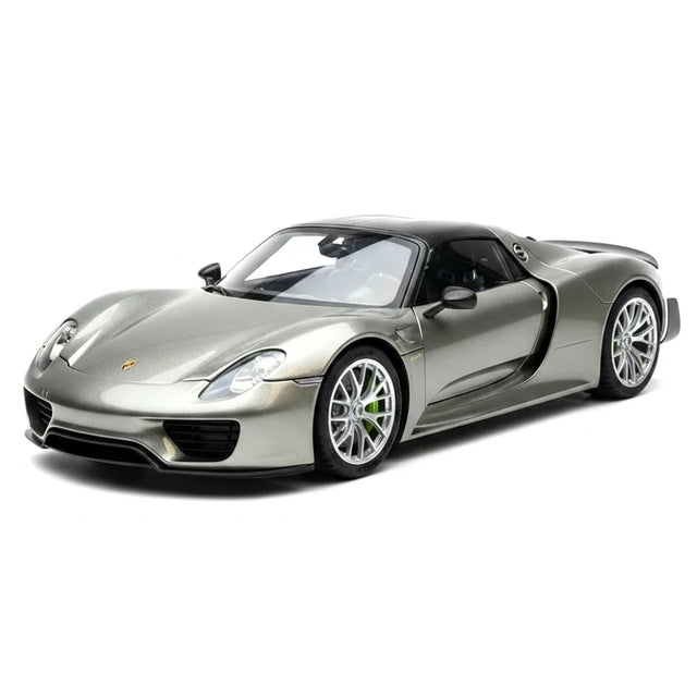 [AutoArt] 1:18 Porsche 2013 918 Spyder Gray Model Car Die-Cast