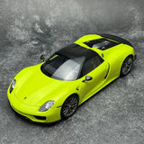 [AutoArt] 1:18 Porsche 2013 918 Spyder Green Model Car Die-Cast