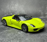 [AutoArt] 1:18 Porsche 2013 918 Spyder Green Model Car Die-Cast