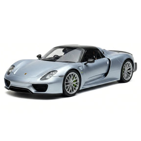 [AutoArt] 1:18 Porsche 2013 918 Spyder Ice Blue Model Car Die-Cast