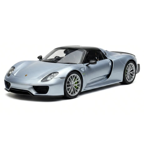 [AutoArt] 1:18 Porsche 2013 918 Spyder Ice Blue Model Car Die-Cast