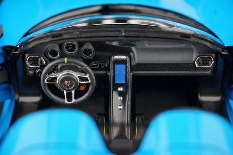 [AutoArt] 1:18 Porsche 2013 918 Spyder Tiffany blu modellino pressofuso