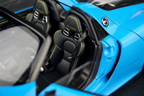 [AutoArt] 1:18 Porsche 2013 918 Spyder Tiffany blu modellino pressofuso