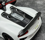 [AutoArt] 1:18 Porsche 2013 918 Spyder White Model Car Die-Cast