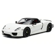 [AutoArt] 1:18 Porsche 2013 918 Spyder الأبيض مجسم سيارة