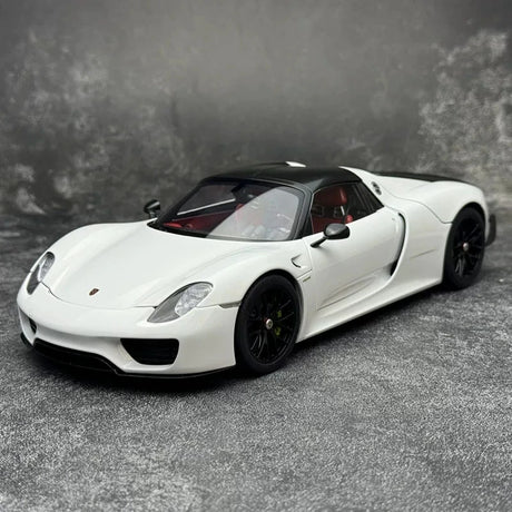 [AutoArt] 1:18 Porsche 2013 918 Spyder White Model Car Die-Cast