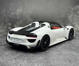 [AutoArt] 1:18 Porsche 2013 918 Spyder White Model Car Die-Cast