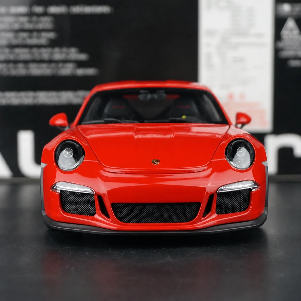 [AutoArt] 1:18 Porsche 2016 911 GT3 RS Modello Rosso di auto in metallo pressofuso
