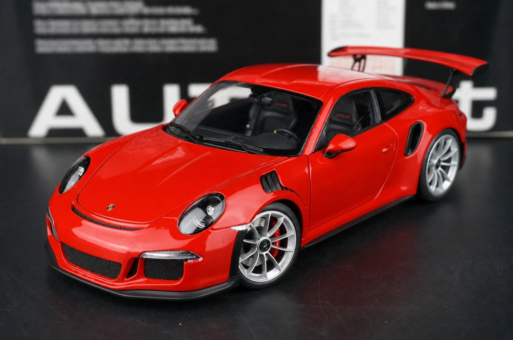 [AutoArt] 1:18 Porsche 2016 911 GT3 RS Modello Rosso di auto in metallo pressofuso