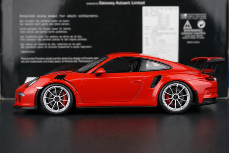 [AutoArt] 1:18 Porsche 2016 911 GT3 RS Modello Rosso di auto in metallo pressofuso