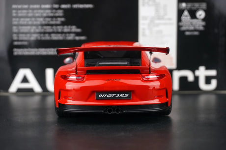 [AutoArt] 1:18 Porsche 2016 911 GT3 RS Modello Rosso di auto in metallo pressofuso