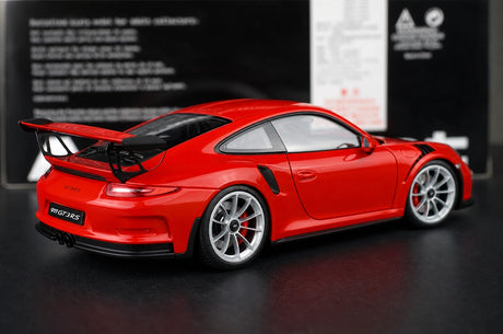 [AutoArt] 1:18 Porsche 2016 911 GT3 RS Modello Rosso di auto in metallo pressofuso
