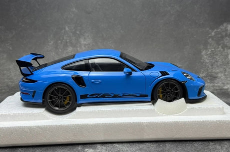 [AutoArt] 1:18 Porsche 2018 911 991.2 GT3 RS Blue Model Car Die-Cast