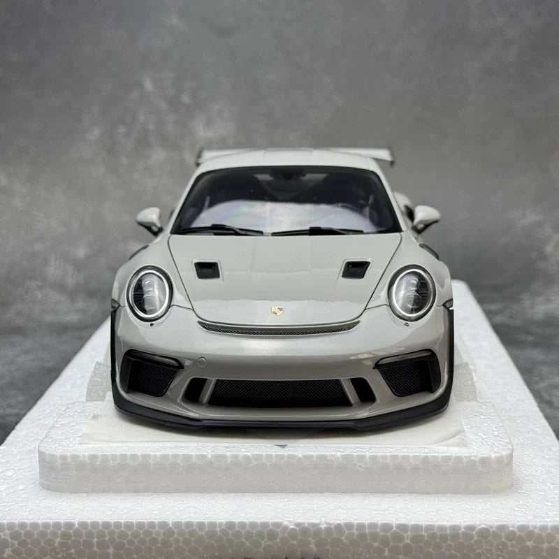 [AutoArt] 1:18 Porsche 2018 911 991.2 GT3 RS Gray Model Car Die-Cast