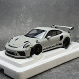 [AutoArt] 1:18 Porsche 2018 911 991.2 GT3 RS Gray Model Car Die-Cast