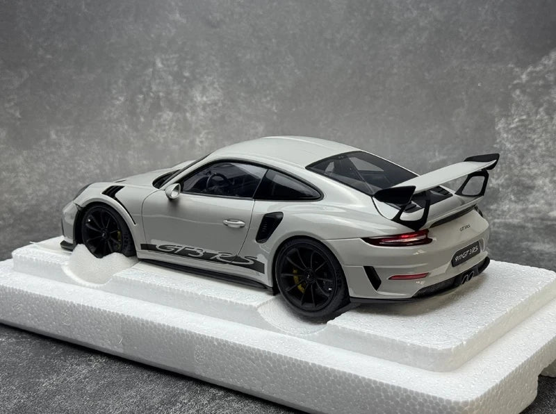 [AutoArt] 1:18 Porsche 2018 911 991.2 GT3 RS Gray Model Car Die-Cast