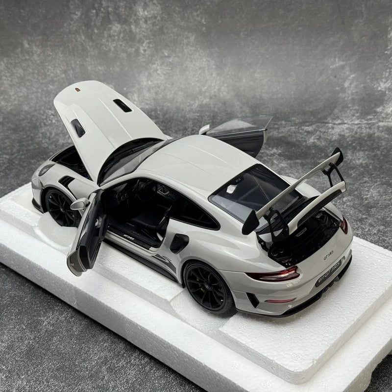 [AutoArt] 1:18 Porsche 2018 911 991.2 GT3 RS Gray Model Car Die-Cast