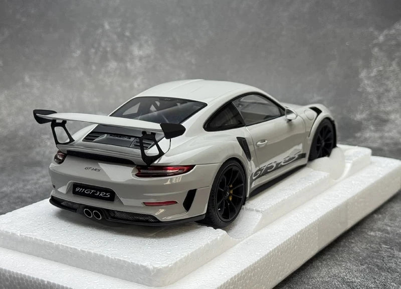 [AutoArt] 1:18 Porsche 2018 911 991.2 GT3 RS Gray Model Car Die-Cast