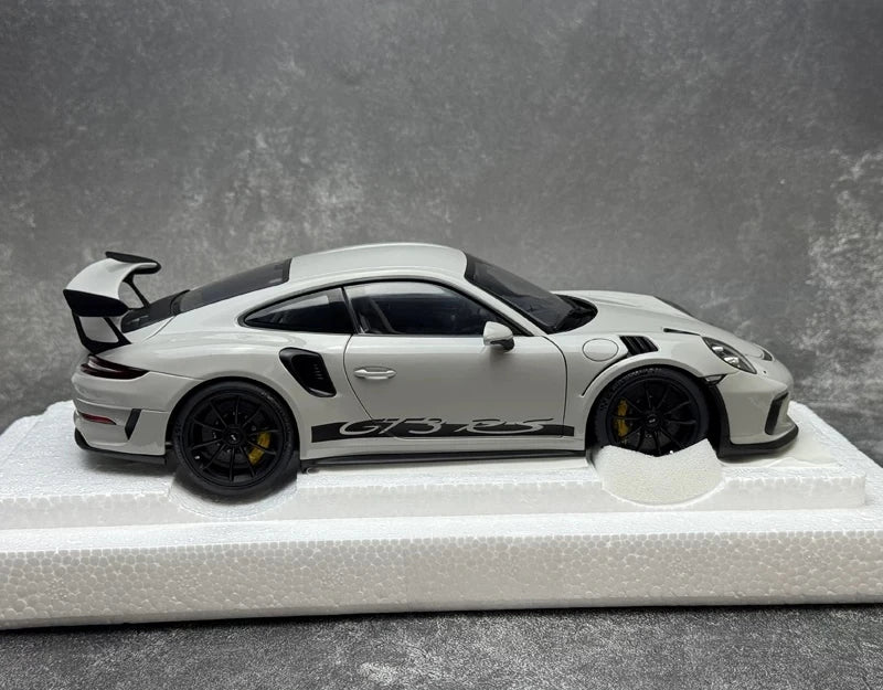 [AutoArt] 1:18 Porsche 2018 911 991.2 GT3 RS Gray Model Car Die-Cast