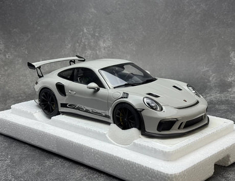 [AutoArt] 1:18 Porsche 2018 911 991.2 GT3 RS Gray Model Car Die-Cast