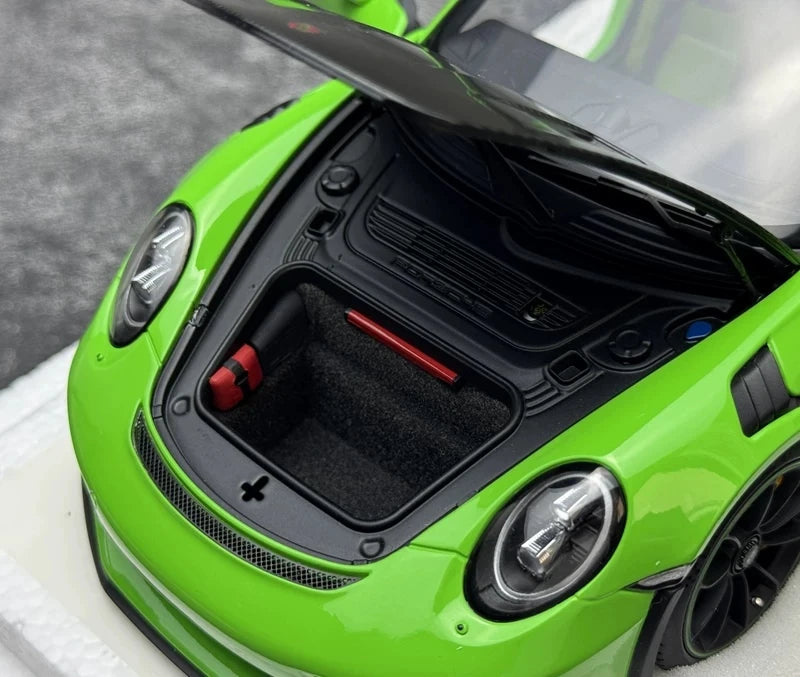 [AutoArt] 1:18 Porsche 2018 911 991.2 GT3 RS Green Model Car Die-Cast