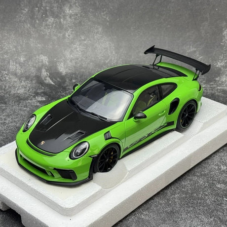 [AutoArt] 1:18 Porsche 2018 911 991.2 GT3 RS Green Model Car Die-Cast