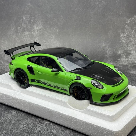 [AutoArt] 1:18 Porsche 2018 911 991.2 GT3 RS Green Model Car Die-Cast