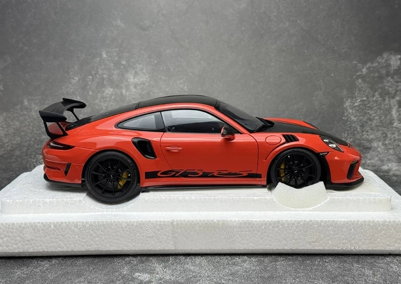 [AutoArt] 1:18 Porsche 2018 911 991.2 GT3 RS Orange Model Car Die-Cast