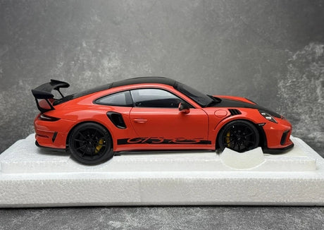 [AutoArt] 1:18 Porsche 2018 911 991.2 GT3 RS Orange Model Car Die-Cast