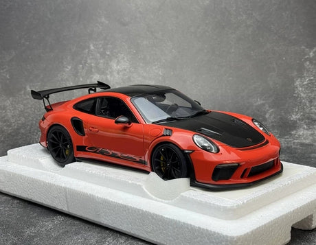[AutoArt] 1:18 Porsche 2018 911 991.2 GT3 RS Orange Model Car Die-Cast