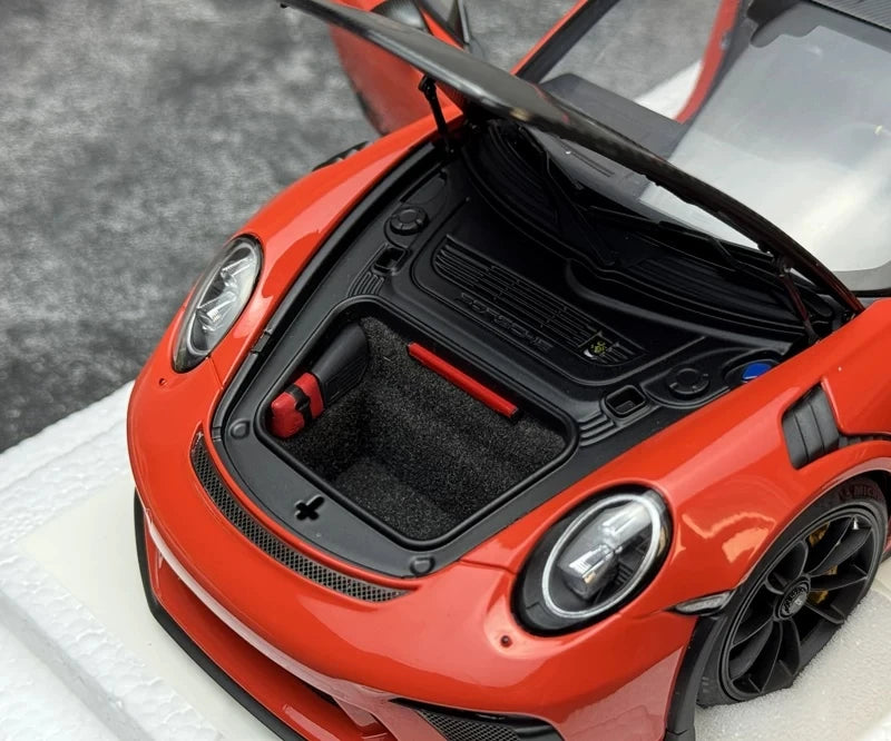 [AutoArt] 1:18 Porsche 2018 911 991.2 GT3 RS Orange Model Car Die-Cast