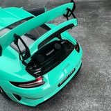 [AutoArt] 1:18 Porsche 2018 911 991.2 GT3 RS Tiffany Blue Model Car Die-Cast