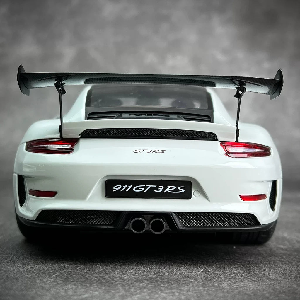 [AutoArt] 1:18 Porsche 2018 911 991.2 GT3 RS White Model Car Die-Cast