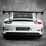 [AutoArt] 1:18 Porsche 2018 911 991.2 GT3 RS White Model Car Die-Cast