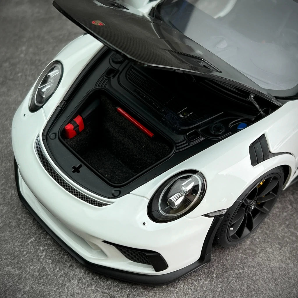 [AutoArt] 1:18 Porsche 2018 911 991.2 GT3 RS White Model Car Die-Cast