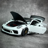 [AutoArt] 1:18 Porsche 2018 911 991.2 GT3 RS White Model Car Die-Cast