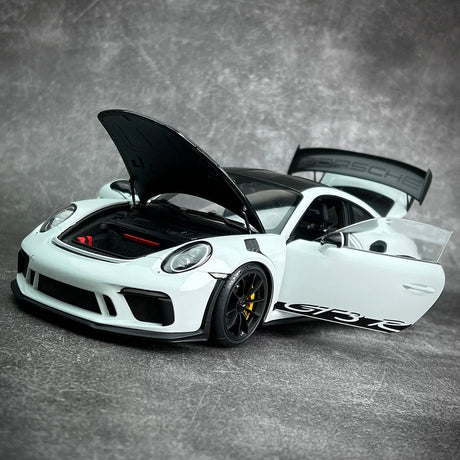 [AutoArt] 1:18 Porsche 2018 911 991.2 GT3 RS White Model Car Die-Cast
