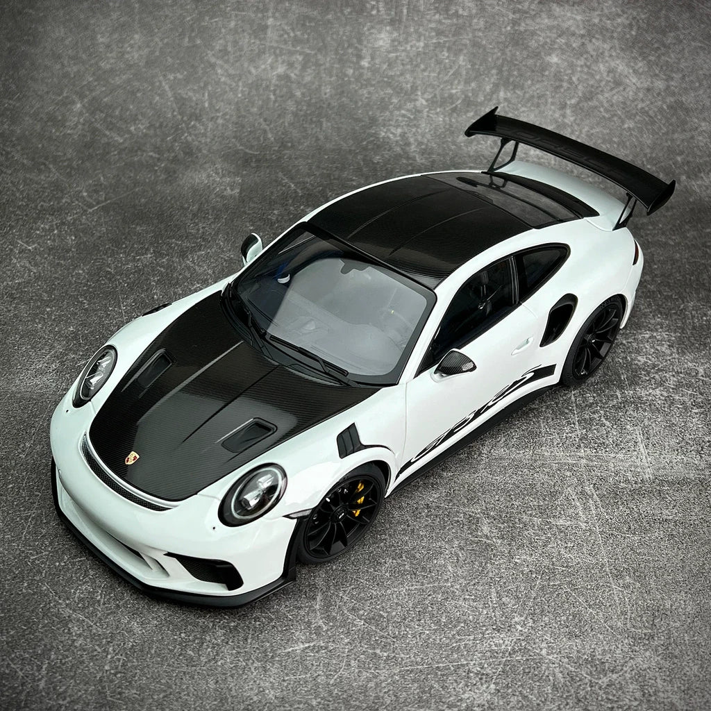 [AutoArt] 1:18 Porsche 2018 911 991.2 GT3 RS White Model Car Die-Cast