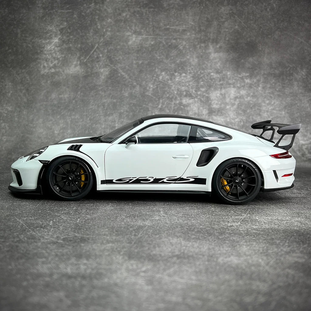[AutoArt] 1:18 Porsche 2018 911 991.2 GT3 RS White Model Car Die-Cast