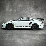 [AutoArt] 1:18 Porsche 2018 911 991.2 GT3 RS White Model Car Die-Cast