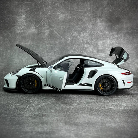 [AutoArt] 1:18 Porsche 2018 911 991.2 GT3 RS White Model Car Die-Cast
