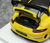 [AutoArt] 1:18 Porsche 2018 911 991.2 GT3 RS Yellow Model Car Die-Cast