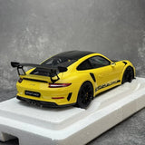 [AutoArt] 1:18 Porsche 2018 911 991.2 GT3 RS Yellow Model Car Die-Cast