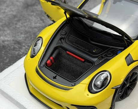 [AutoArt] 1:18 Porsche 2018 911 991.2 GT3 RS Yellow Model Car Die-Cast