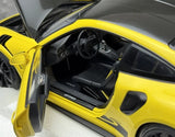 [AutoArt] 1:18 Porsche 2018 911 991.2 GT3 RS Yellow Model Car Die-Cast