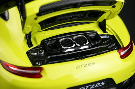 [AutoArt] 1:18 Porsche 2018 911 GT2 RS 991.2 Auto modello verde acido in metallo pressofuso