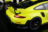 [AutoArt] 1:18 Porsche 2018 911 GT2 RS 991.2 Auto modello verde acido in metallo pressofuso